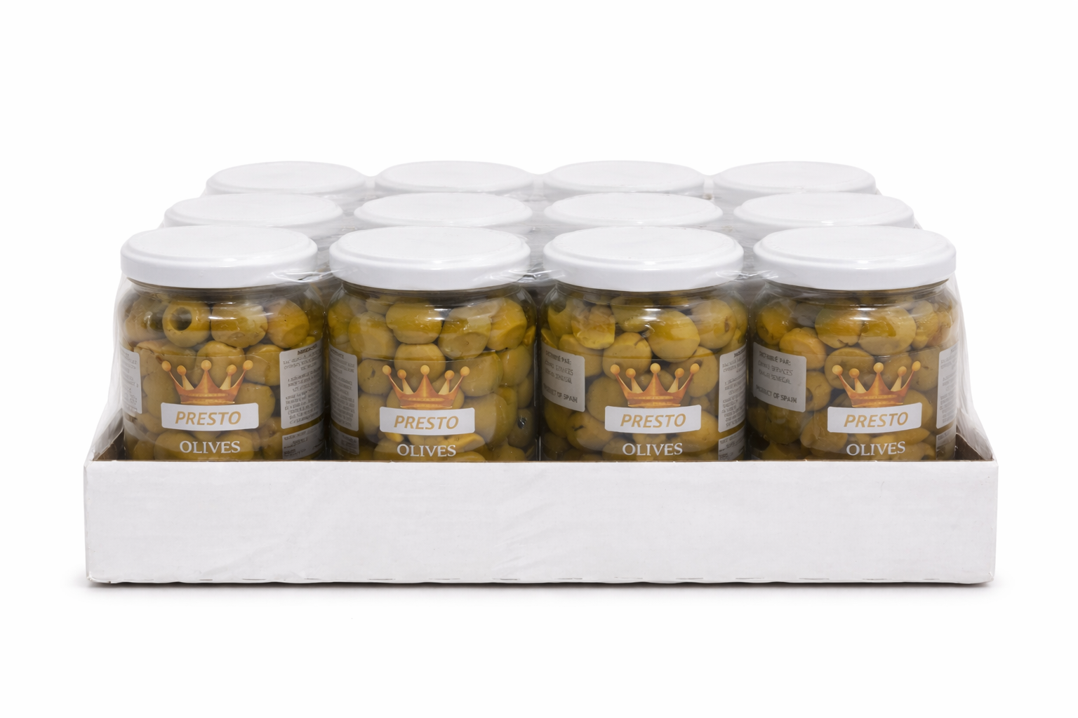 Olive Vert Presto PM Carton X12 - Epicerie Salée-Cuisine| Supermarche Dakar-Senegal